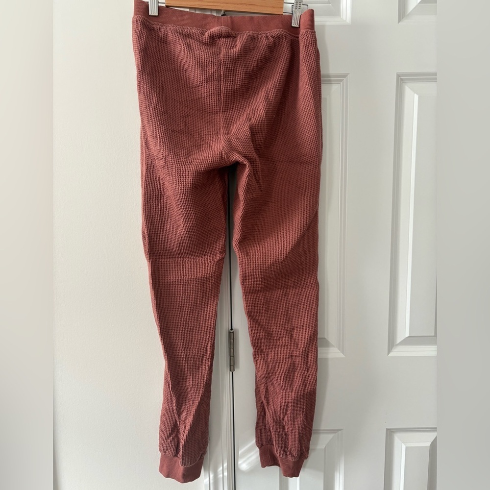 Parachute Home Waffle Cotton Lounge Jogger Pants - Picture 3 of 11